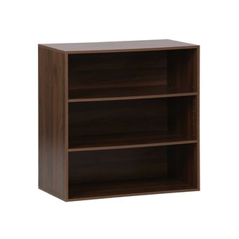 Módulo de Armazenamento sweeek | 3 prateleiras | Madeira de nogueira - 1