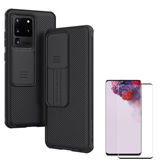Kit Película + Capa Nillkin Camshield PhoneShield Flexguard para Samsung S20 Ultra | Full Cover | Reaplicável  - Preto - 1