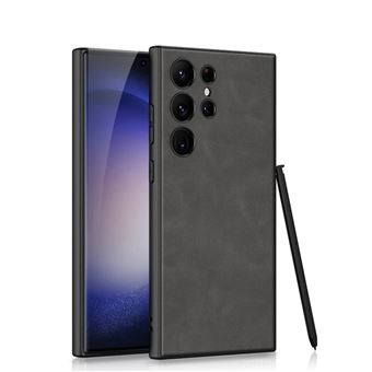 Capa V-REEL Fosco de couro para Samsung S23 - Cinza - 1