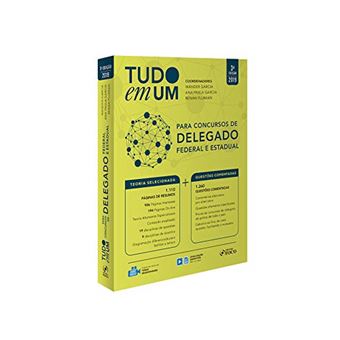 Tudo em Um Para Concursos de Delegado. Federal e Estadual - 1