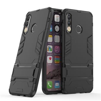 Capa Magunivers TPU híbrido com kickstand preto para Huawei P30 Lite - 1