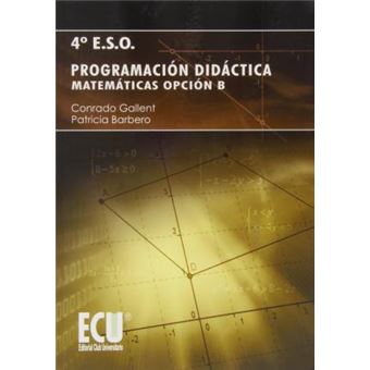 Matemáticas opción B, 4 ESO. Programación didáctica. - 1