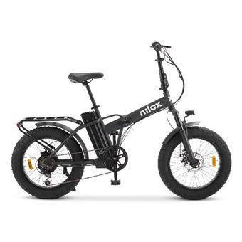 Bicicleta elétrica Nilox X8 Pro | 25 km/h | 250 W | Autonomia: 70 km | 20" | Preto - 1