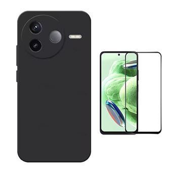 Kit Película de Vidro Temperado Gorilasglass + Capa Proteção Silicone GIFT4ME para Xiaomi Poco F7 Ultra | Preto - 1