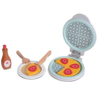 Conjunto de Waffles em Madeira Moni | 13 Peças - 1