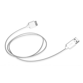 SBS TECABLEMICROSA cabo USB 1 m 3.0 (3.1 Gen 1) Micro-USB B USB A Branco - 1