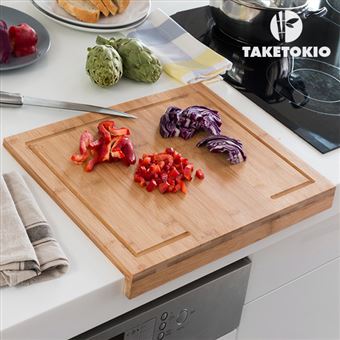 Tábua de Cortar BigBuy Cooking de Bambu - 1