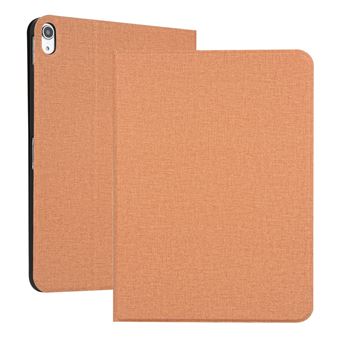 Capa PU padrão de tecido com suporte laranja para Apple iPad Pro 11 inch (2018) - 1