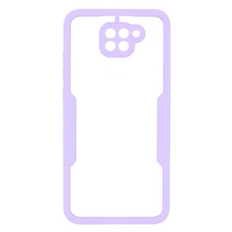 Capa magunivers e TPU + acrílico à prova de choque roxo para Xiaomi Redmi Note 9 (MTK Helio G85) - 1