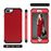 Capa TPU híbrido vermelho preto para Apple iPhone 8 Plus/7 Plus/6s Plus/6 Plus_3