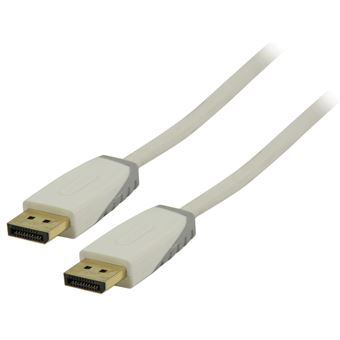Cabo Displayport Bandridge Digital DisplayPort 1m | Branco - 1