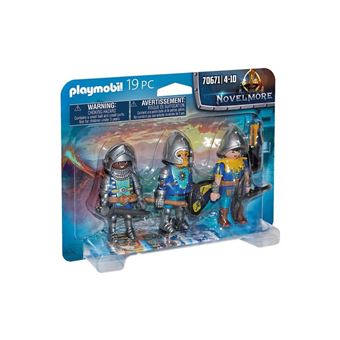 Playmobil Novelmore Conjunto 3 Cavaleiros 70671 - 1