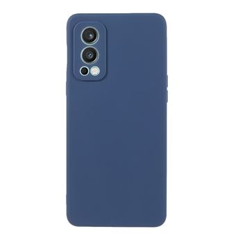 Capa e TPU trava-quedas de borda reta e Azul Escuro para OnePlus Nord 2 5G - 1