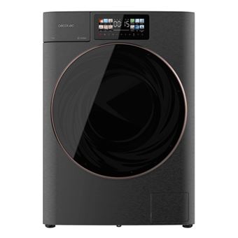 Máquina de Lavar Roupa Cecotec Bolero DressCode 9950 Autodose Inverter 3D Steel A | 9 Kg | 1400 RPM | A | Aço - 1