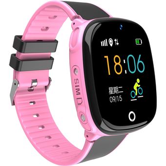 Smartwatch Infantil Arzopa® HW11 com Câmara | GPS | SOS - Rosa - 1