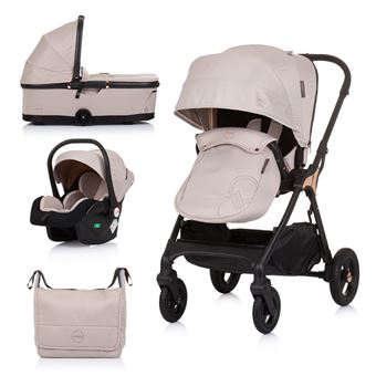 Carrinho de bebé 3 em 1 Chipolino Infinity | Macadamia - 1