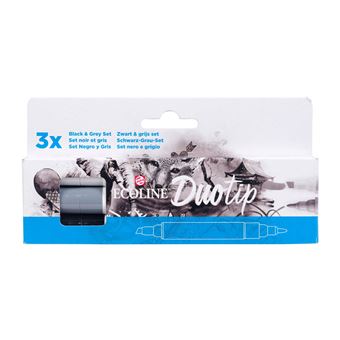 Marcador Ecoline Duotip | Branco - 1