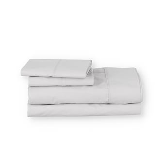 Lençóis Morfeo Cotton | Algodão Orgânico e Ecológico | Cinza | 160x200 cm - 1