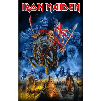 Poster Rock Off IRON MAIDEN - England | Textile Poster | 70 cm x 106 cm - 1