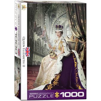 Puzzle Eurographics Queen Elizabeth Ii 6000-0919 | 1000 Peças - 1