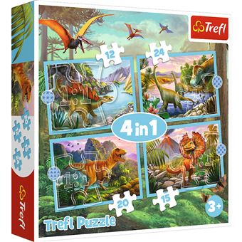 Puzzle Trefl Dinossauro 34609 - 1