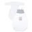 Julius Zöllner 9122414240 68/74 saco manta para bebé Azul, Branco Menino/Menina_0