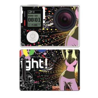 Adesivo Royalsticker Para Gopro Hero 4 Black (Sticker : Disco Night) - 1