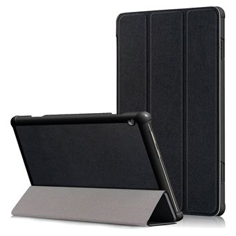 Capa traseira para Lenovo Tab M10 (TB-X505) COOL em couro de 10,1 polegadas Preto - 1
