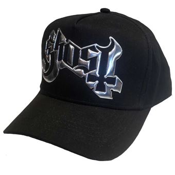 Baseball Cap Rock Off Ghost | Logo (Sonic Silver) - Preto - 1