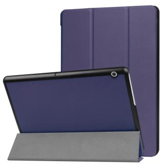 Capa Magunivers em PU  Suporte trifold Flip Azul sombrio para Huawei MediaPad T3 10 - 1