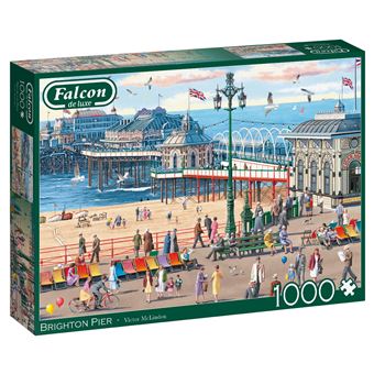 Puzzle Jumbo Falcon de luxe No License Falcon - Brighton Pier (1000 Peças) | 1000 Peças - 1