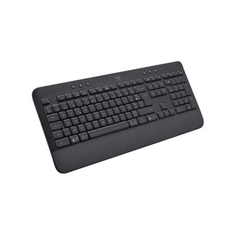 Teclado Wireless Logitech 920-010914 | Idioma: Francês | Grafite - 1