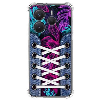 Capa TUMUNDOSMARTPHONE de silicone à prova de choque para Xiaomi Redmi Note 14 5G Sneakers Design 07 Desenhos - 1