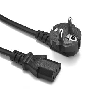 Cabo de Alimentação IEC C17 com Plug EU Goeik | 2 m - 1
