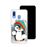 Capa Hapdey para Samsung Galaxy A40 2019 Design Pinguim Bebé em Silicone Flexível e TPU_2
