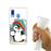 Capa Hapdey para Samsung Galaxy A40 2019 Design Pinguim Bebé em Silicone Flexível e TPU_3