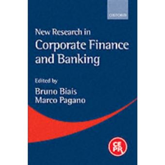 New Research in Corporate Finance and Banking - A Reader - Paperback - 2001 - 1