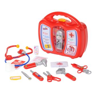Jogo de imitação Theo Klein Doctor case with mobile phone | Vermelho - 1