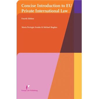 Concise Introduction To Eu Private International Law (4Th Edition) - 1