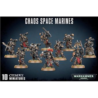 Jogo 43-06 Chaos Space Marine Squad - 1