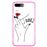 Capa Hapdey para iPhone 7 Plus - 8 Plus Design Beleza Mata, Bang! em Silicone Flexível e TPU Cor-de-Rosa_0