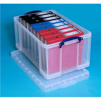 Caixa de Arrumação Really Useful Boxes 64L | Transparente - 1