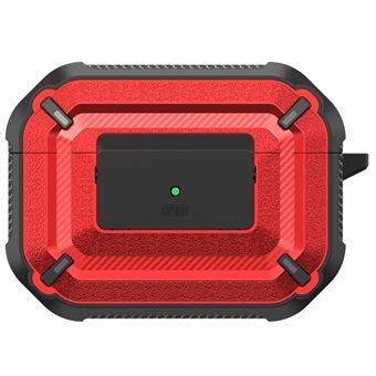 Capa e TPU à prova de choque, com fecho/fecho, tipo 5 Magunivers para AirPods Pro - 1