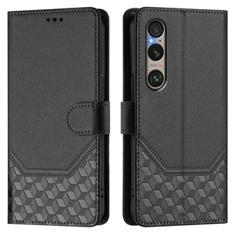 Capa FOXDOCK para Sony Xperia 1 VI | Fecho Magnético | Bloqueio RFID | Pele PU | 3 Compartimentos para Cartões | Preto - 1