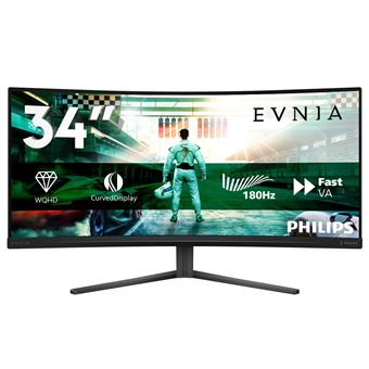 Monitor Gaming Philips 34M2C3500L/00 | LCD | WQHD | 1 ms | 180 Hz | 34" | F - 1