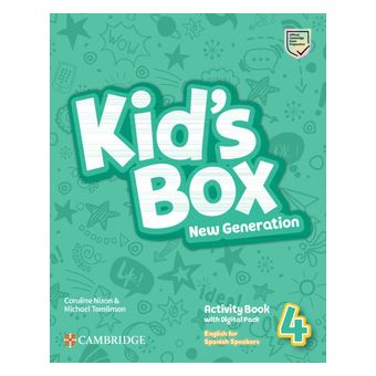 Kid'S Box New Generation English For Spanish Speakers Level 4 Activity Book With Home Booklet And Digital Pack - 1