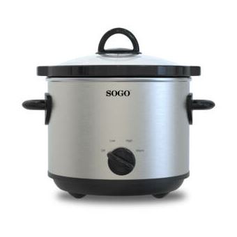 Panela de Cozedura Lenta Sogo OLL-SS-10705 | Aço inoxidável - 1