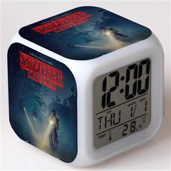 Despertador Infantil HSMY | LED | Multifuncional Colorido | STranger Things Season 24 - 1