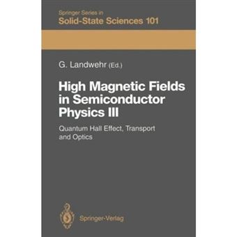High Magnetic Fields in Semiconductor Physics - Quantum Hall Effect, Transport and Optics - Paperback - 2011 - 1