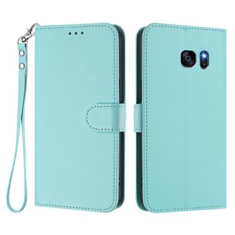 Capa com Carteira FLOODKING para Samsung Galaxy S7 Edge | Fecho Magnético | RFID | Carregamento Sem Fios | Verde Menta - 1